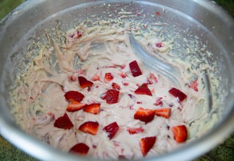 strawberry muffin mixture1